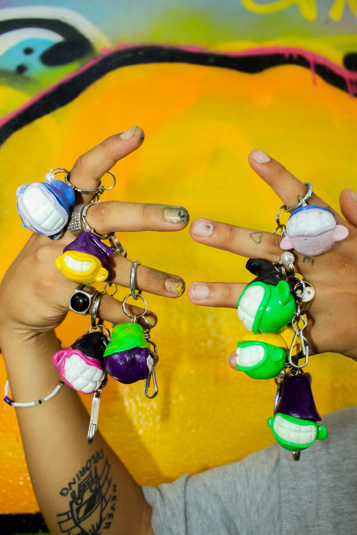 HEAD KEYCHAIN