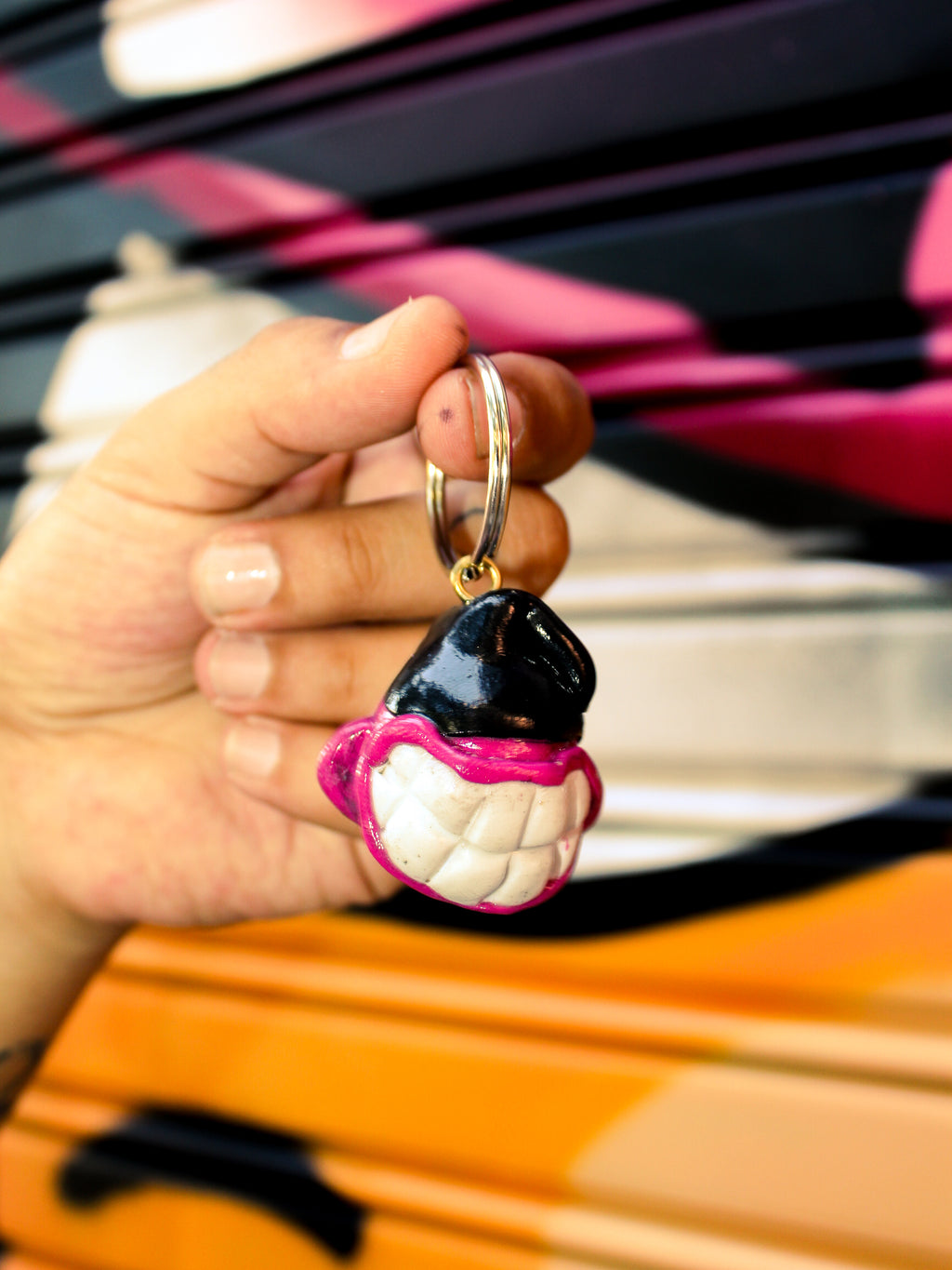 HEAD KEYCHAIN — HANDMADE