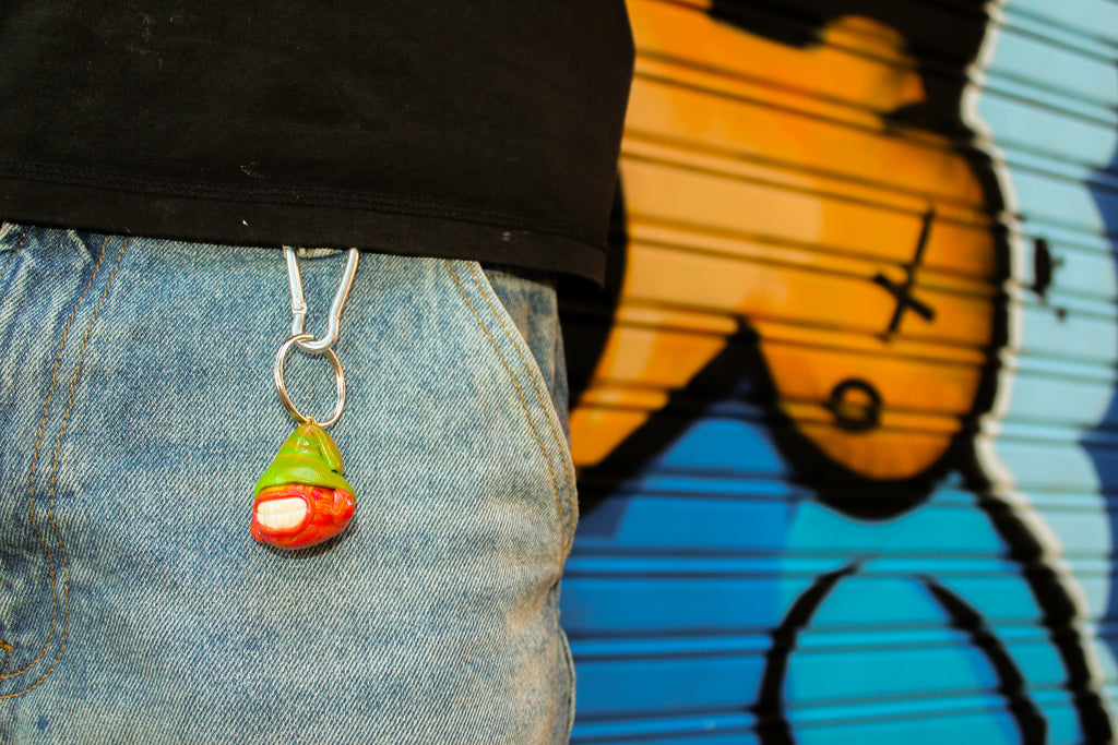 HEAD KEYCHAIN — HANDMADE