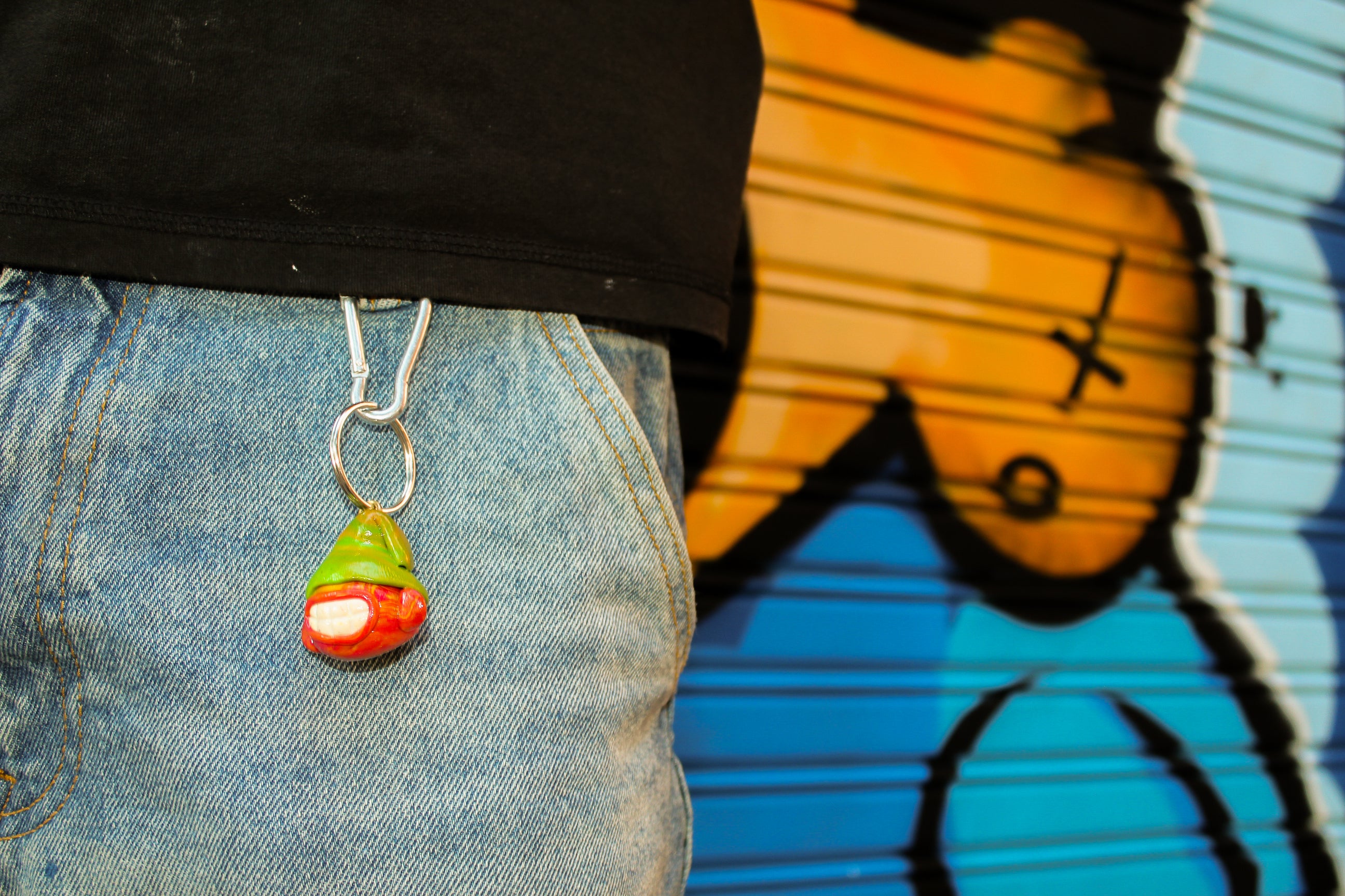 HEAD KEYCHAIN — HANDMADE